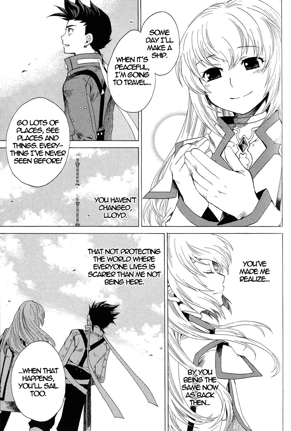 Tales of Symphonia Chapter 22.2 page 18 - Chapter 22.2: EX: Present