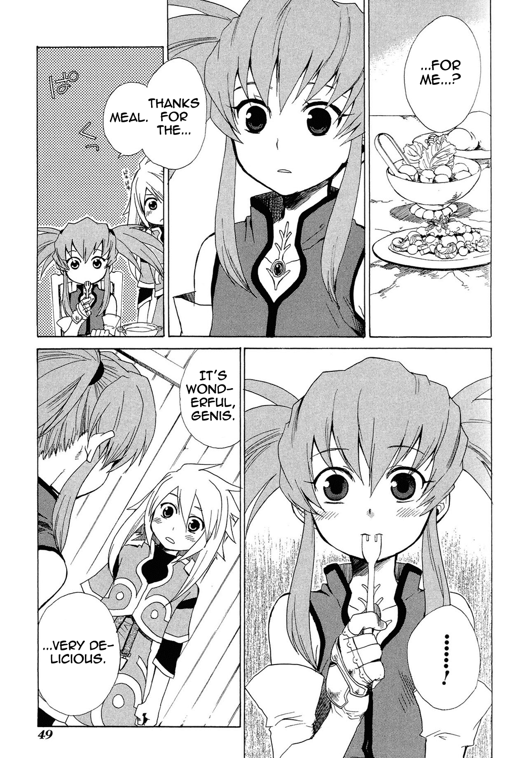 Tales of Symphonia Chapter 22.3 page 14 - Chapter 22.3: EX: Change of Mind