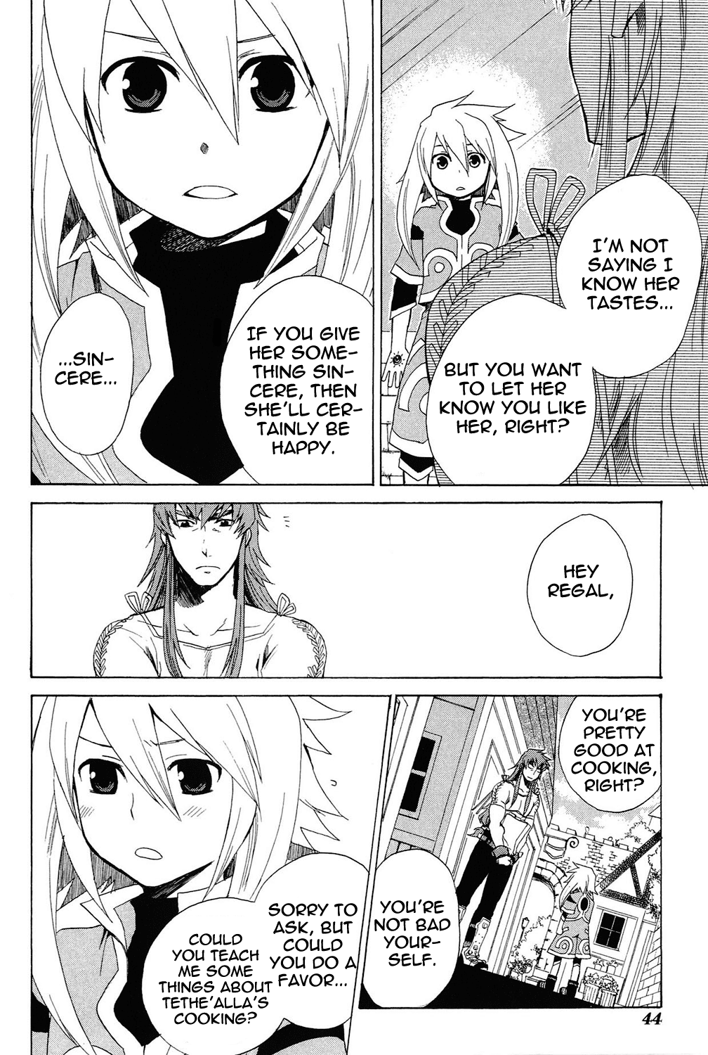 Tales of Symphonia Chapter 22.3 page 9 - Chapter 22.3: EX: Change of Mind