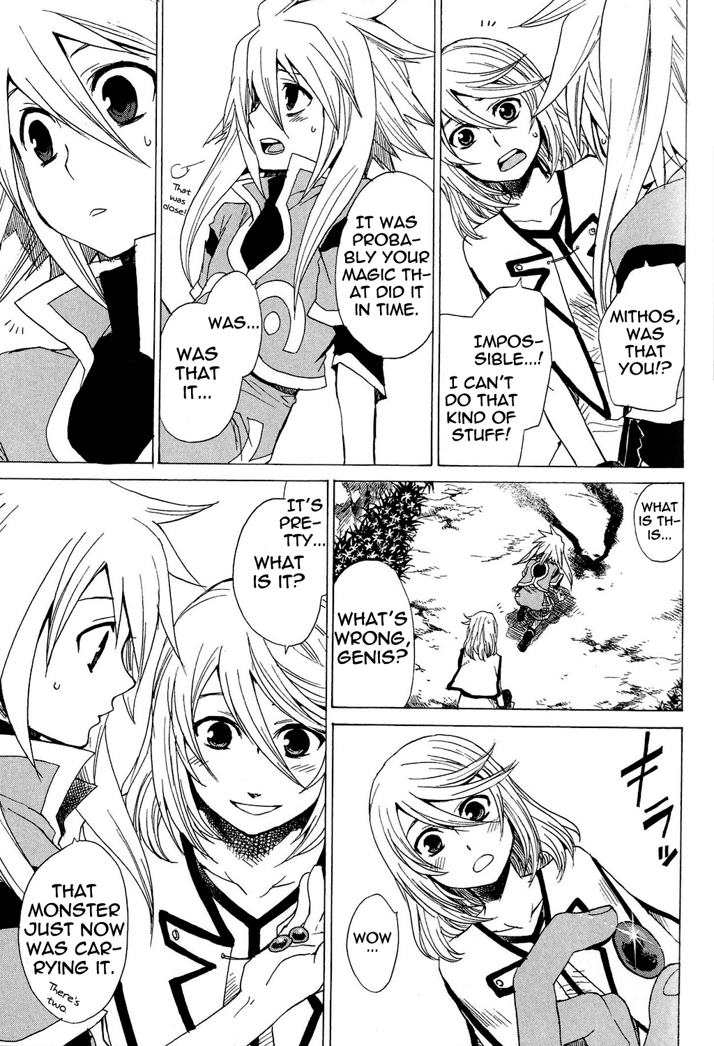 Tales of Symphonia Chapter 22.4 page 14 - Chapter 22.4: EX: Best Friend