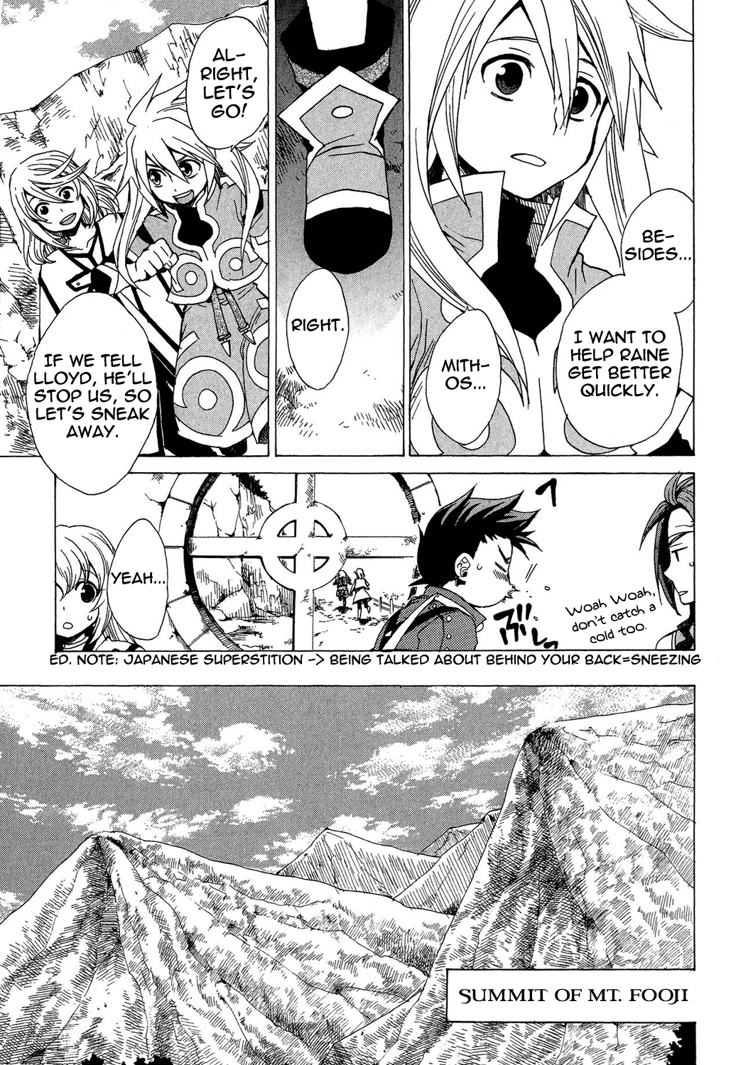 Tales of Symphonia Chapter 22.4 page 6 - Chapter 22.4: EX: Best Friend