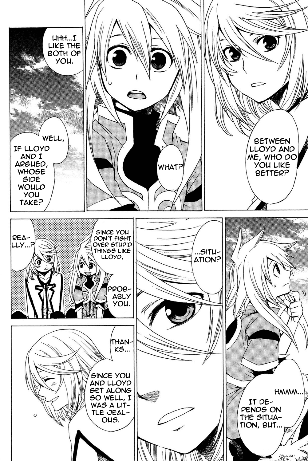 Tales of Symphonia Chapter 22.4 page 9 - Chapter 22.4: EX: Best Friend
