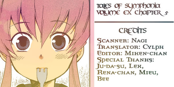 Tales of Symphonia Chapter 22.5 page 1 - Chapter 22.5: EX: Siblings