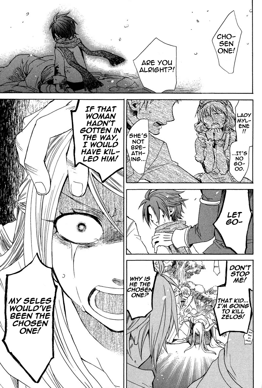 Tales of Symphonia Chapter 22.5 page 30 - Chapter 22.5: EX: Siblings