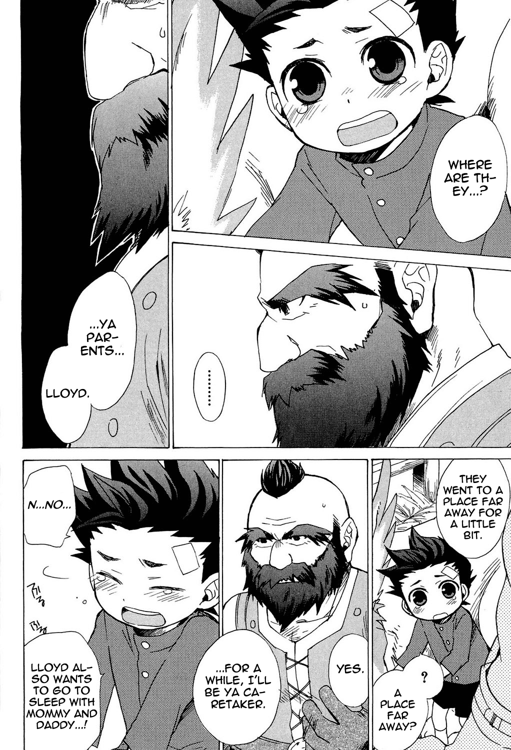 Tales of Symphonia Chapter 22.6 page 13 - Chapter 22.6: EX: Father [End]