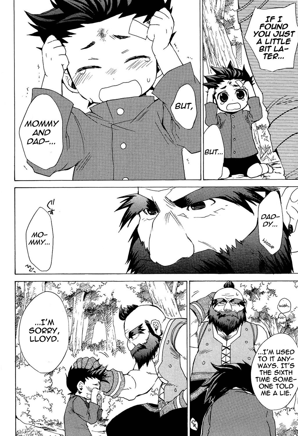 Tales of Symphonia Chapter 22.6 page 27 - Chapter 22.6: EX: Father [End]