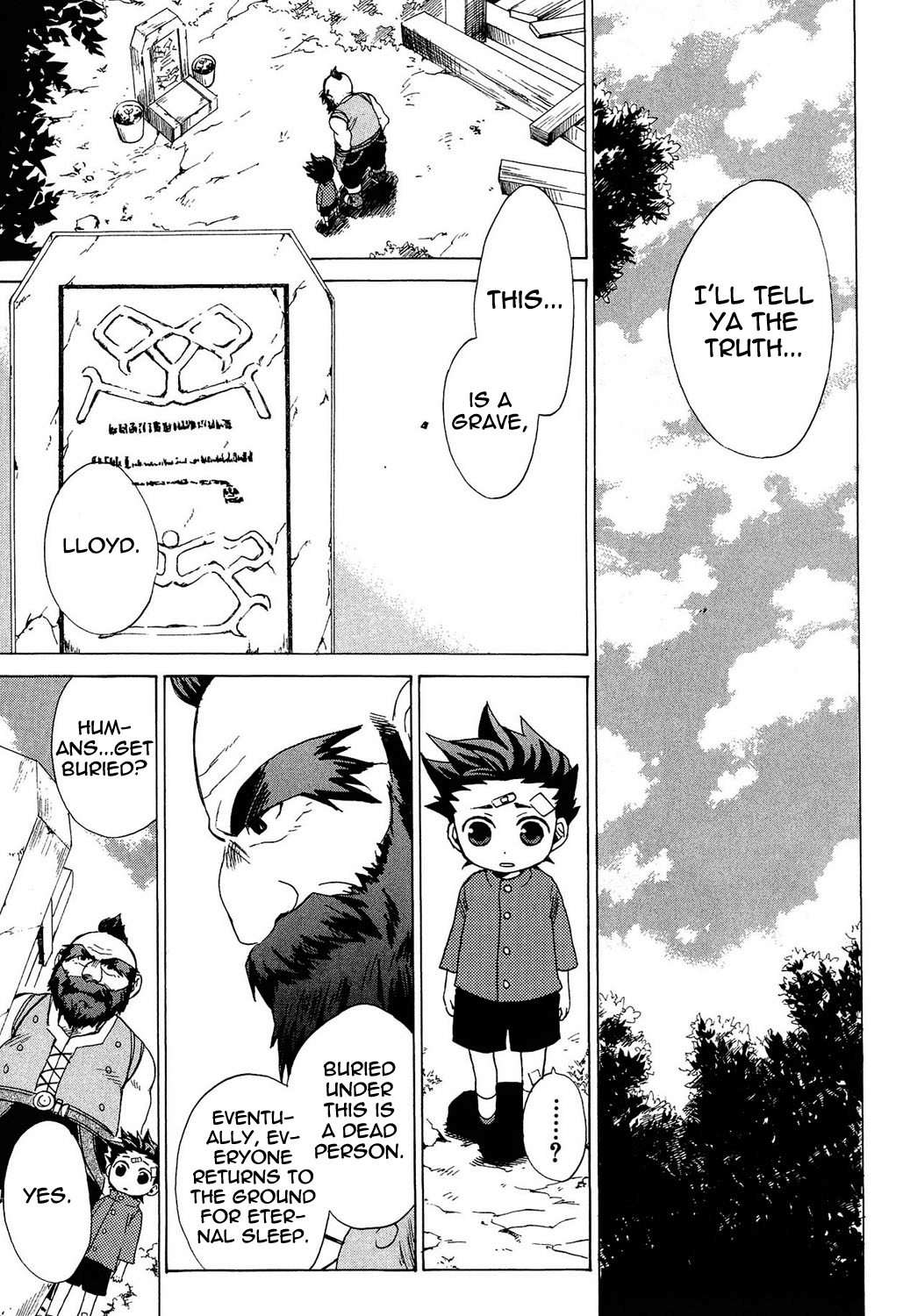 Tales of Symphonia Chapter 22.6 page 28 - Chapter 22.6: EX: Father [End]