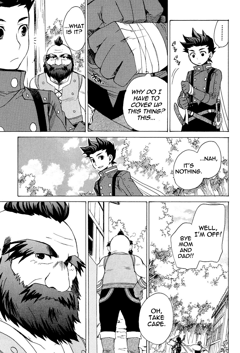 Tales of Symphonia Chapter 22.6 page 36 - Chapter 22.6: EX: Father [End]