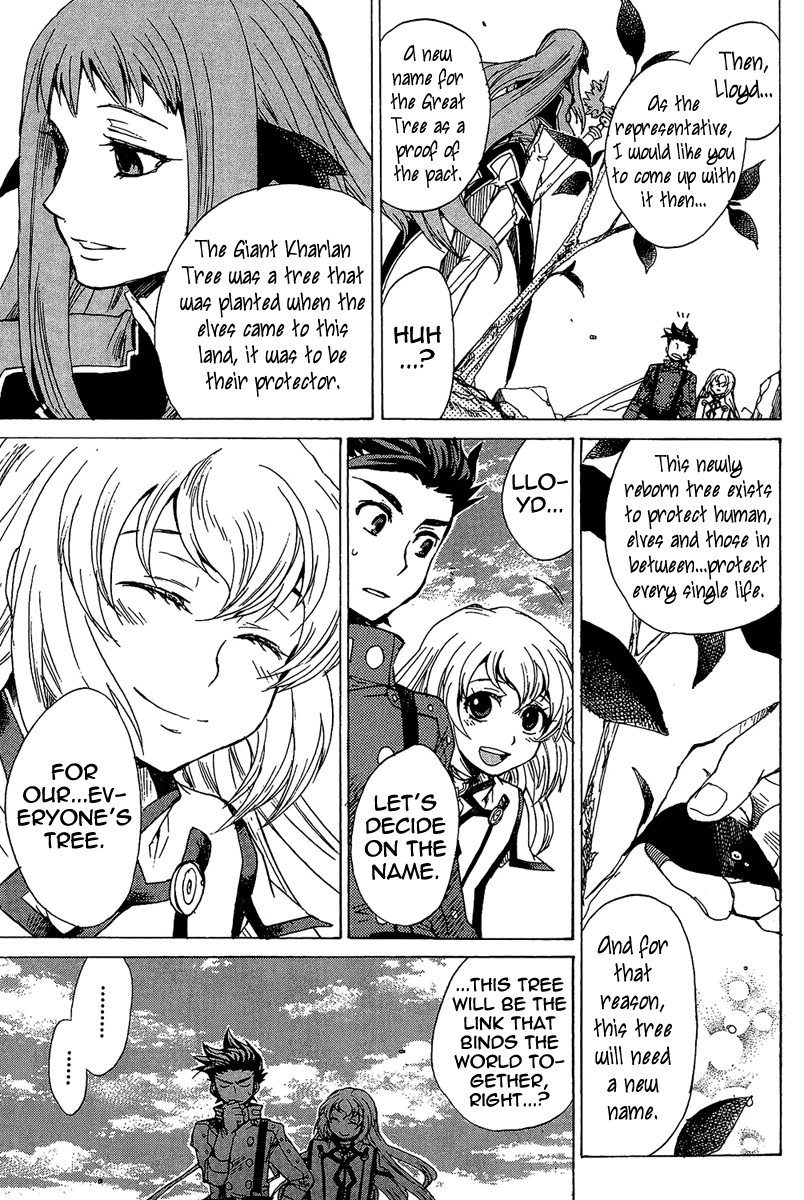 Tales of Symphonia Chapter 22 page 39 - Chapter 22: Great Tree