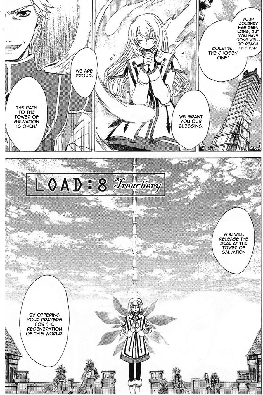 Tales of Symphonia Chapter 8 page 1 - Chapter 8: Treachery
