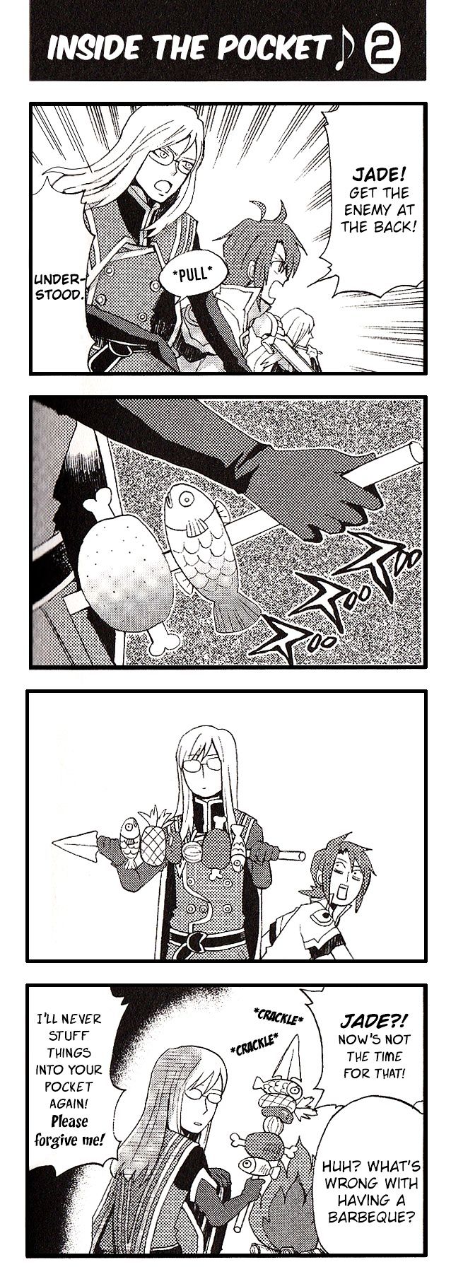 Tales of the Abyss 4koma Kings Chapter 2 page 1 - Chapter 2 : Inside the Pocket (2)