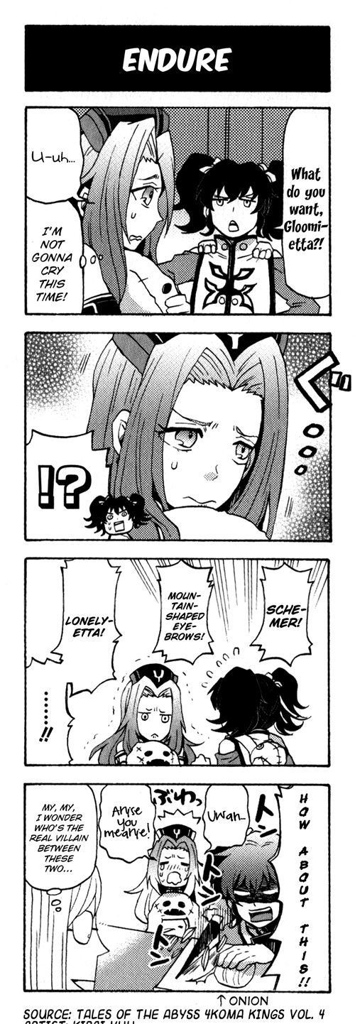 Tales of the Abyss 4koma Kings Chapter 20.4 page 1 - Chapter 20 : v4 Endure
