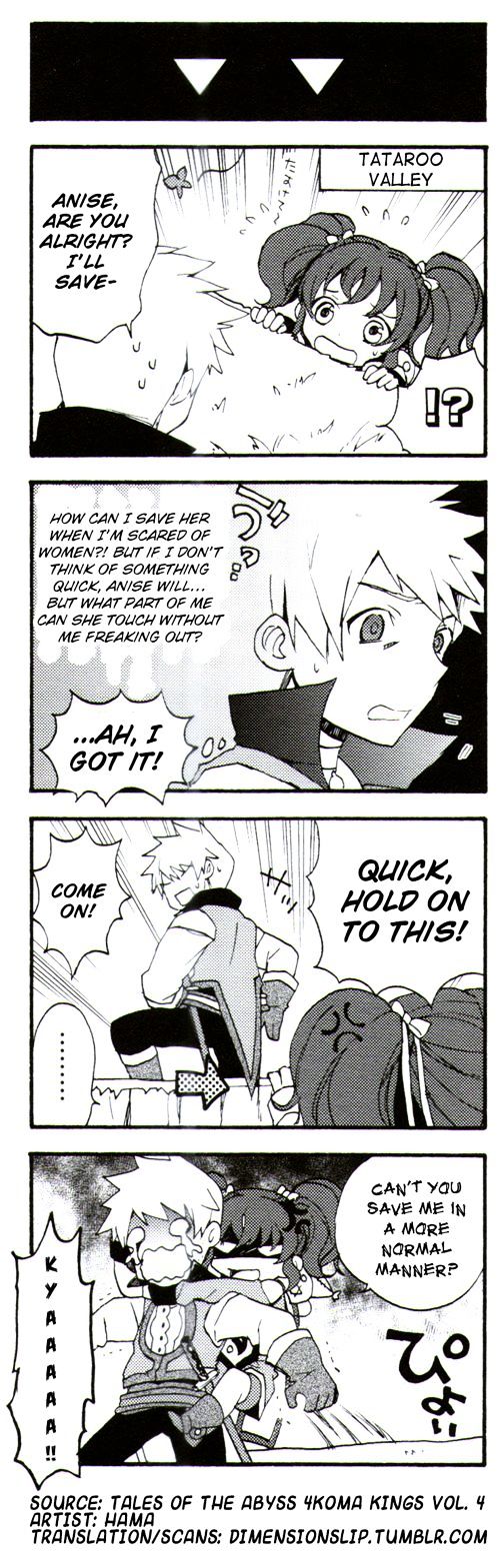 Tales of the Abyss 4koma Kings Chapter 34.4 page 1 - Chapter 34 : v4 ? ?