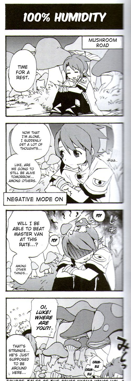 Tales of the Abyss 4koma Kings Chapter 41.4 page 1 - Chapter 41 : v4 100% Humidity