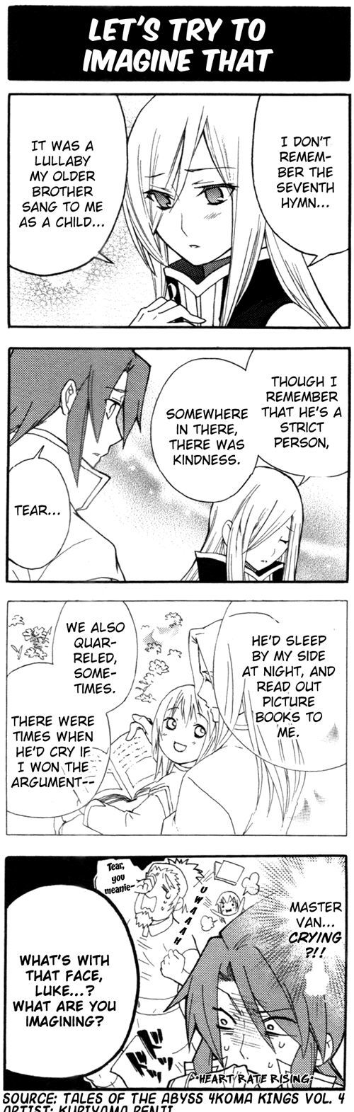 Tales of the Abyss 4koma Kings Chapter 58.4 page 1 - Chapter 58 : v4 	Let's Try to Imagine That