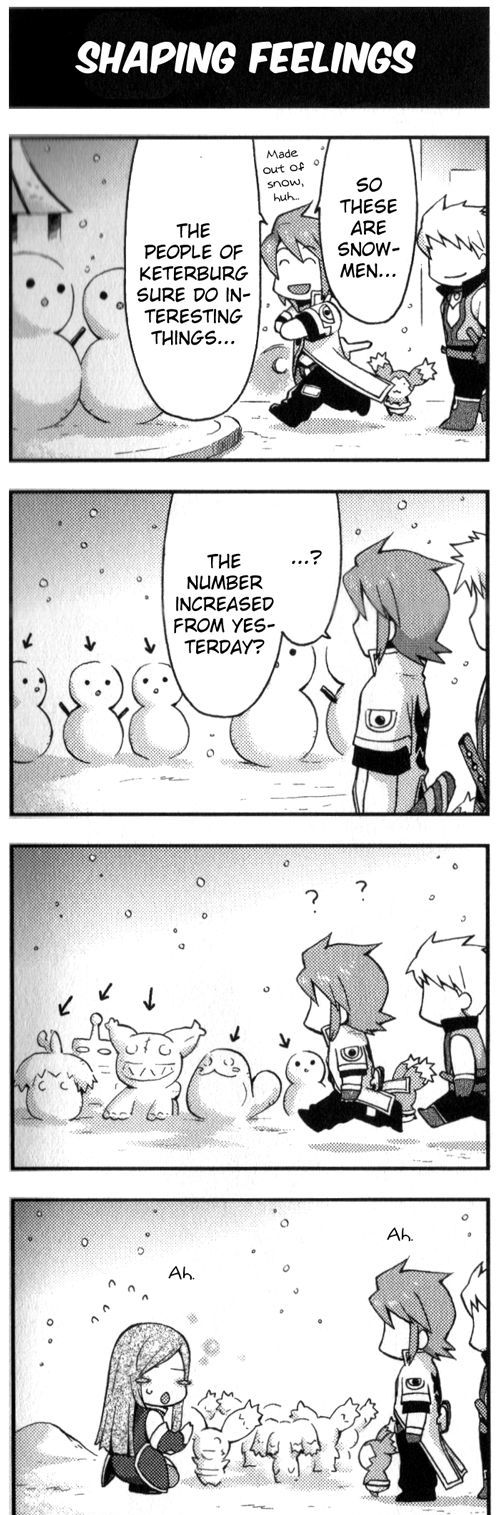 Tales of the Abyss 4koma Kings Chapter 72.4 page 1 - Chapter 72 : v4 Shaping Feelings