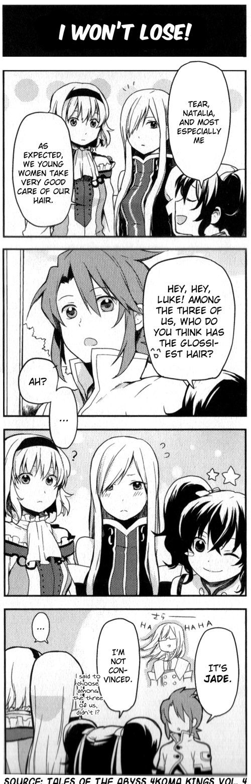 Tales of the Abyss 4koma Kings Chapter 76.4 page 1 - Chapter 76 : v4 	I Won't Lose