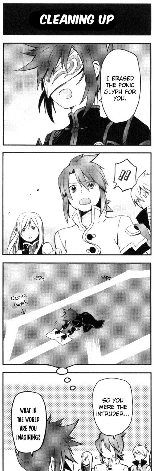 Tales of the Abyss 4koma Kings Chapter 77.4 page 1 - Chapter 77 : v4 Cleaning Up