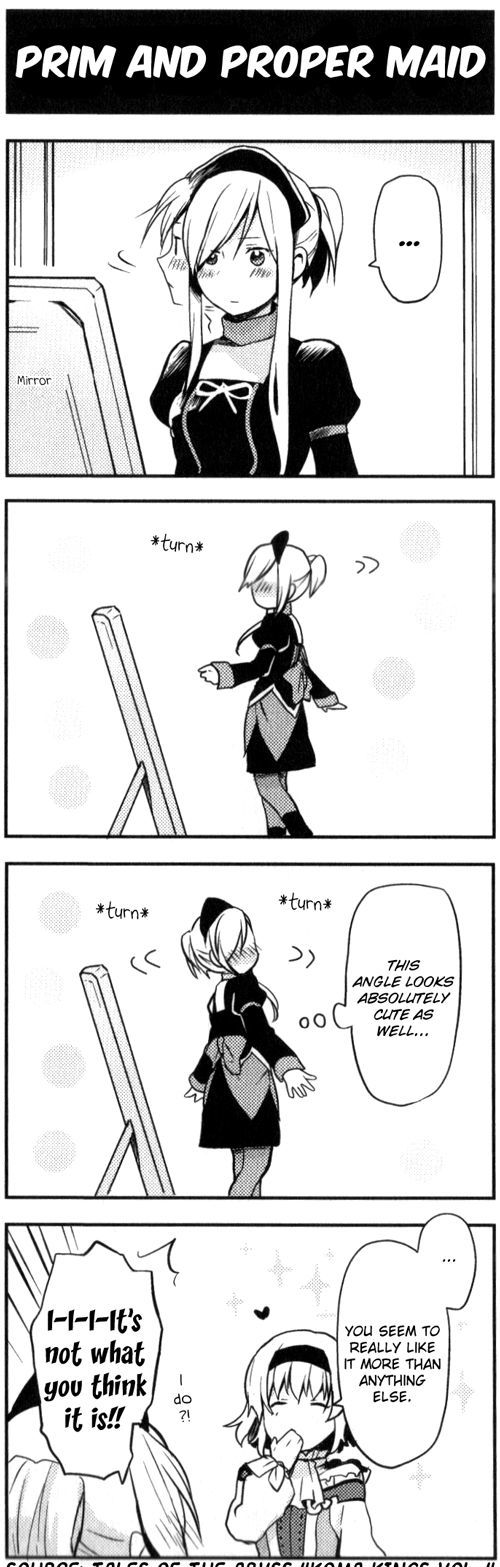 Tales of the Abyss 4koma Kings Chapter 81.4 page 1 - Chapter 81 : v4 Prim And Proper Maid