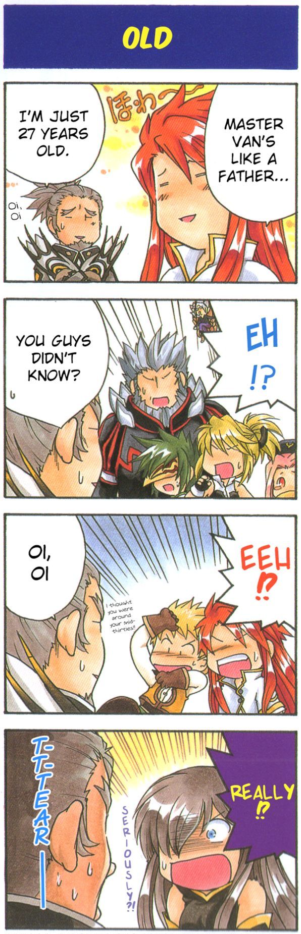 Tales of the Abyss 4koma Kings Chapter 93 page 1 - Chapter 93 : v1 Old