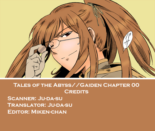 Tales of the Abyss - Another Story Chapter 5.0-2 page 1 - Vol.5 Chapter 0 v2 : Another Story 5: Ion, Anise, and Jade Gaiden: Episode 00 [End]