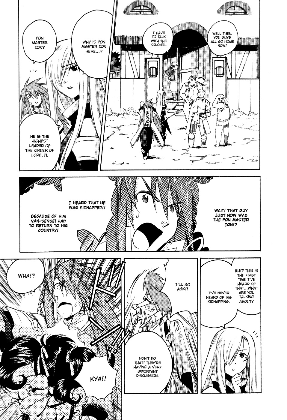 Tales of the Abyss Chapter 3 page 18 - Chapter 3: The Song of Guidance