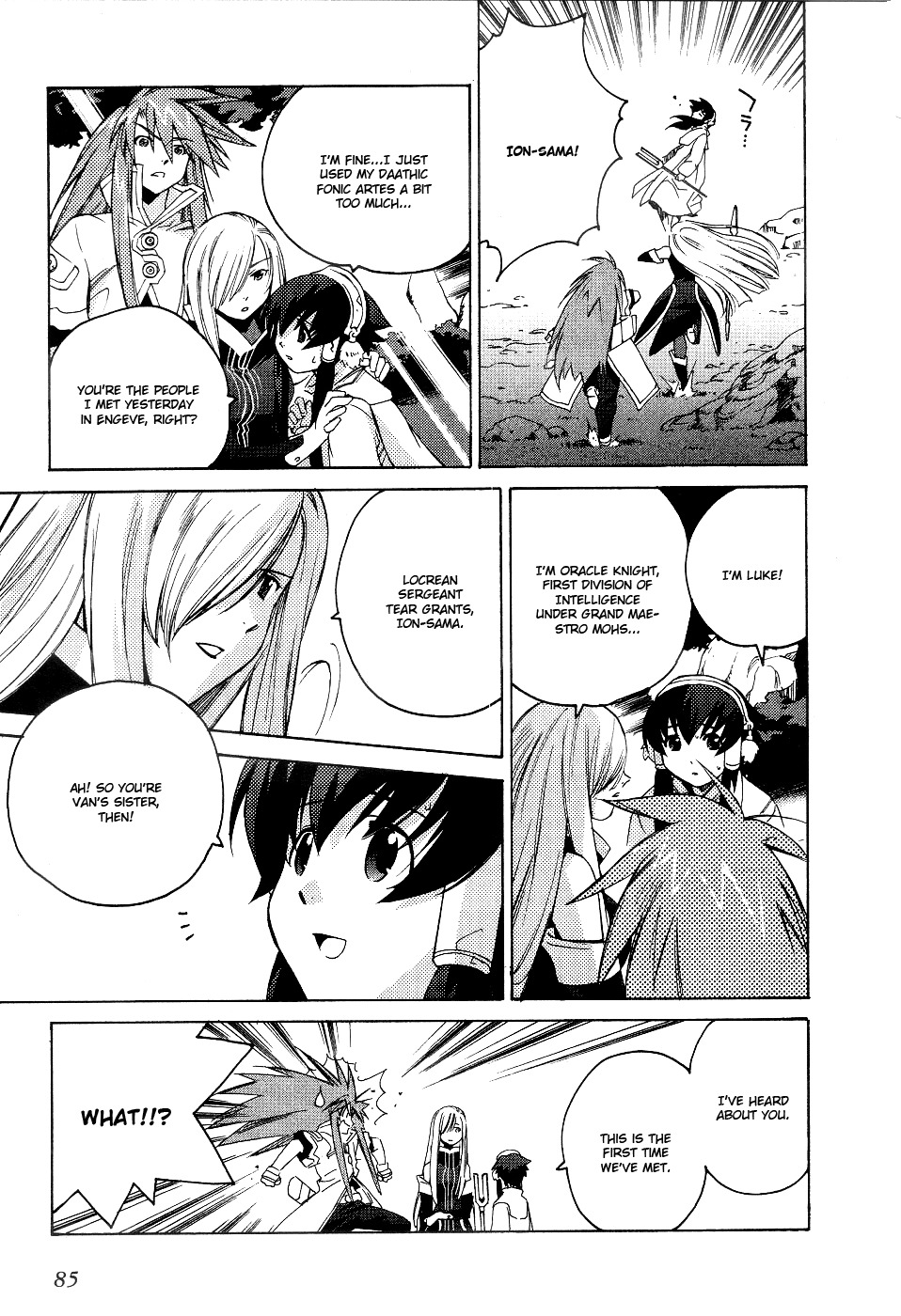 Tales of the Abyss Chapter 3 page 24 - Chapter 3: The Song of Guidance