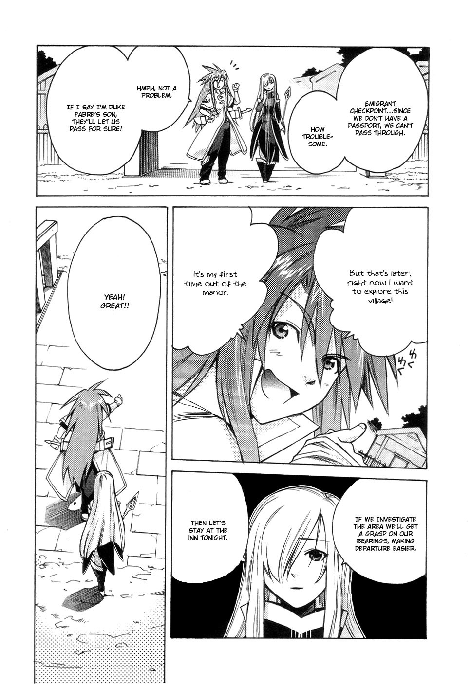 Tales of the Abyss Chapter 3 page 4 - Chapter 3: The Song of Guidance