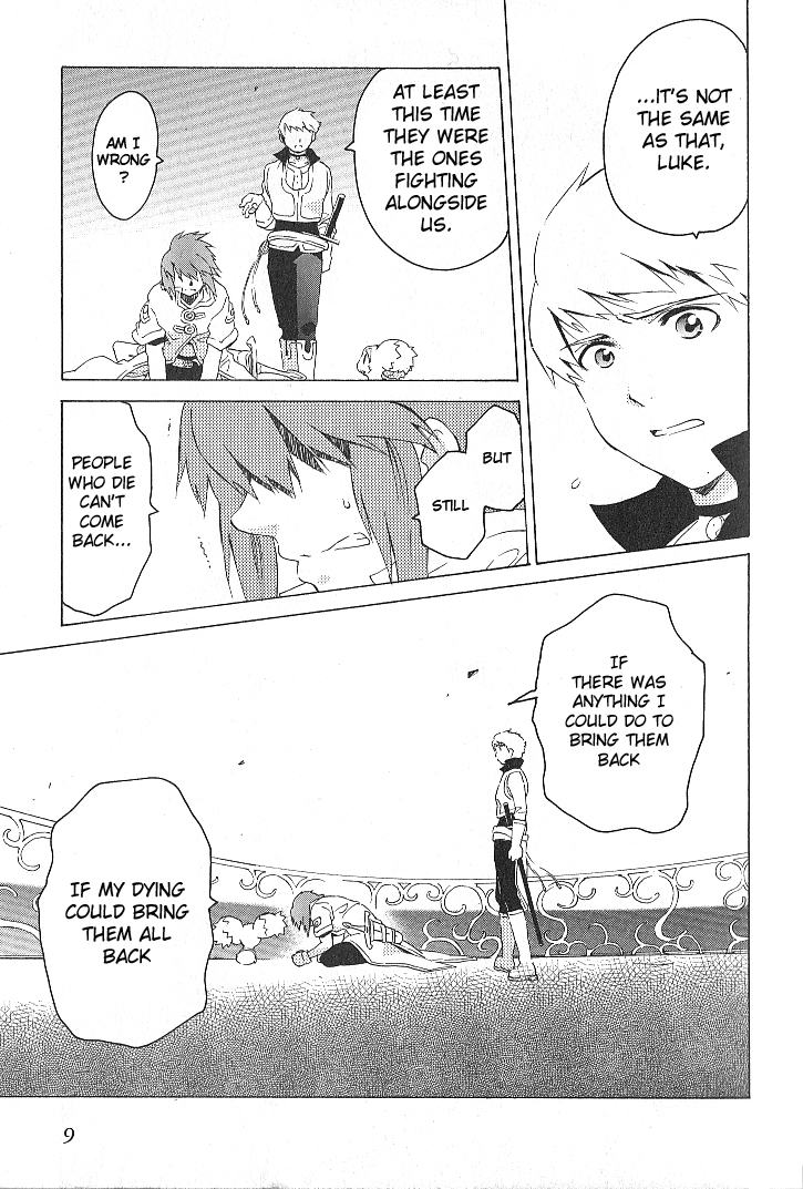 Tales of the Abyss Chapter 34 page 10 - Chapter 34: The Night before Breaching the Core