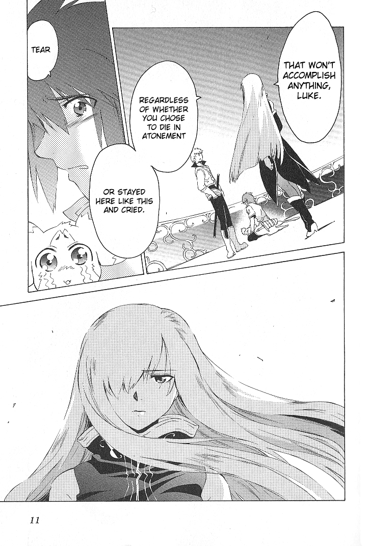 Tales of the Abyss Chapter 34 page 12 - Chapter 34: The Night before Breaching the Core