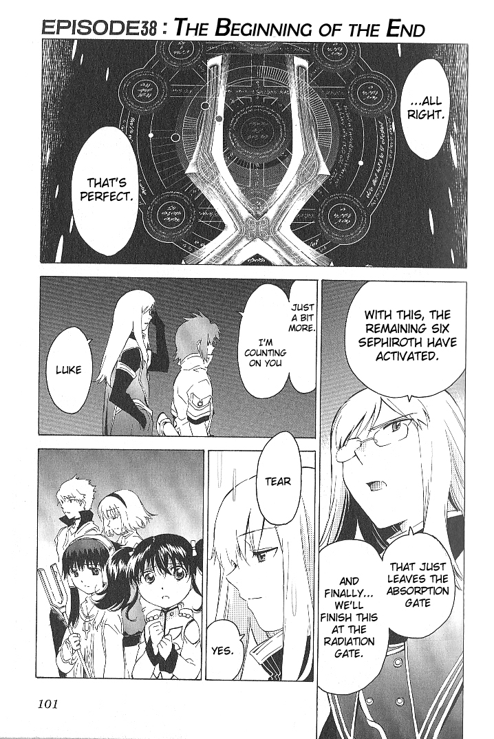 Tales of the Abyss Chapter 38 page 1 - Chapter 38: The Beginning of the End