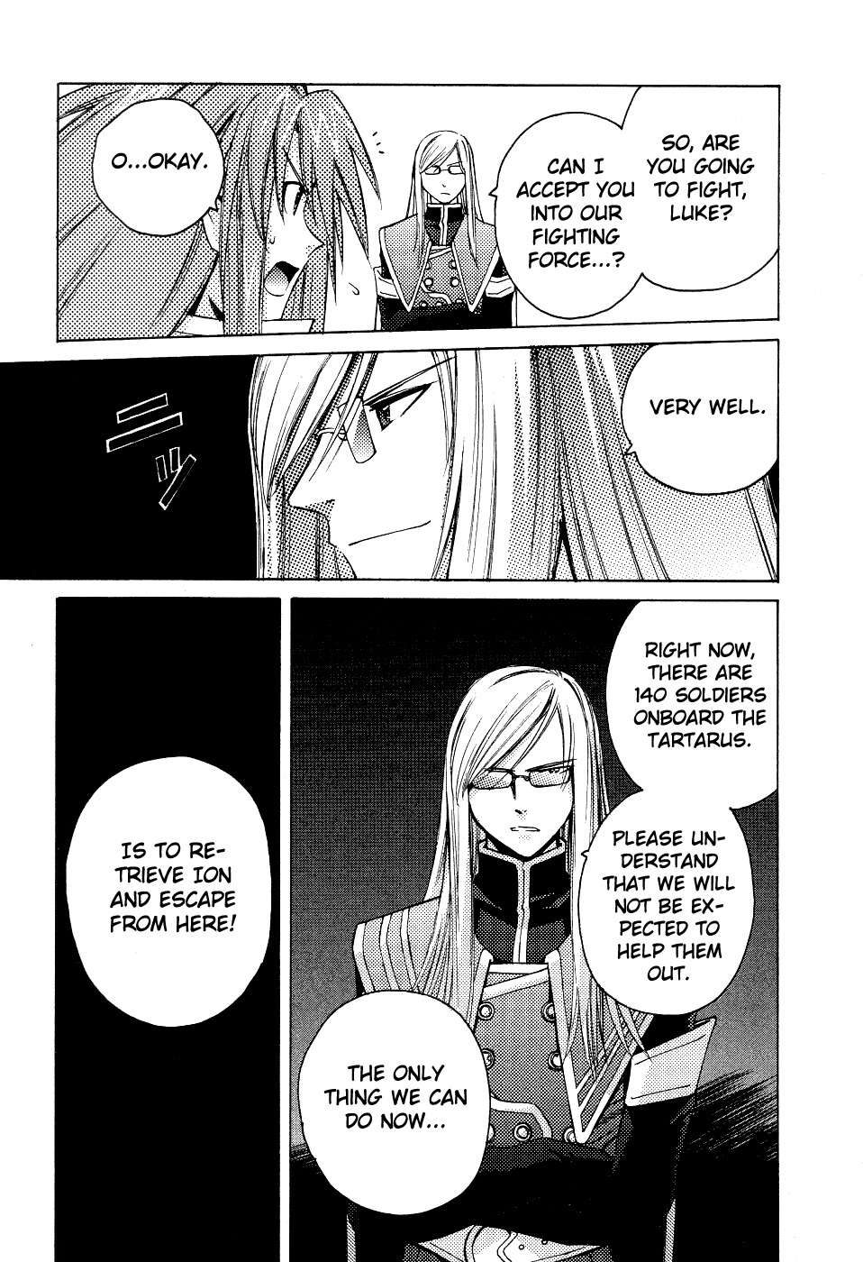 Tales of the Abyss Chapter 6 page 14 - Chapter 6: The One Who Protects; The One Who is Protected
