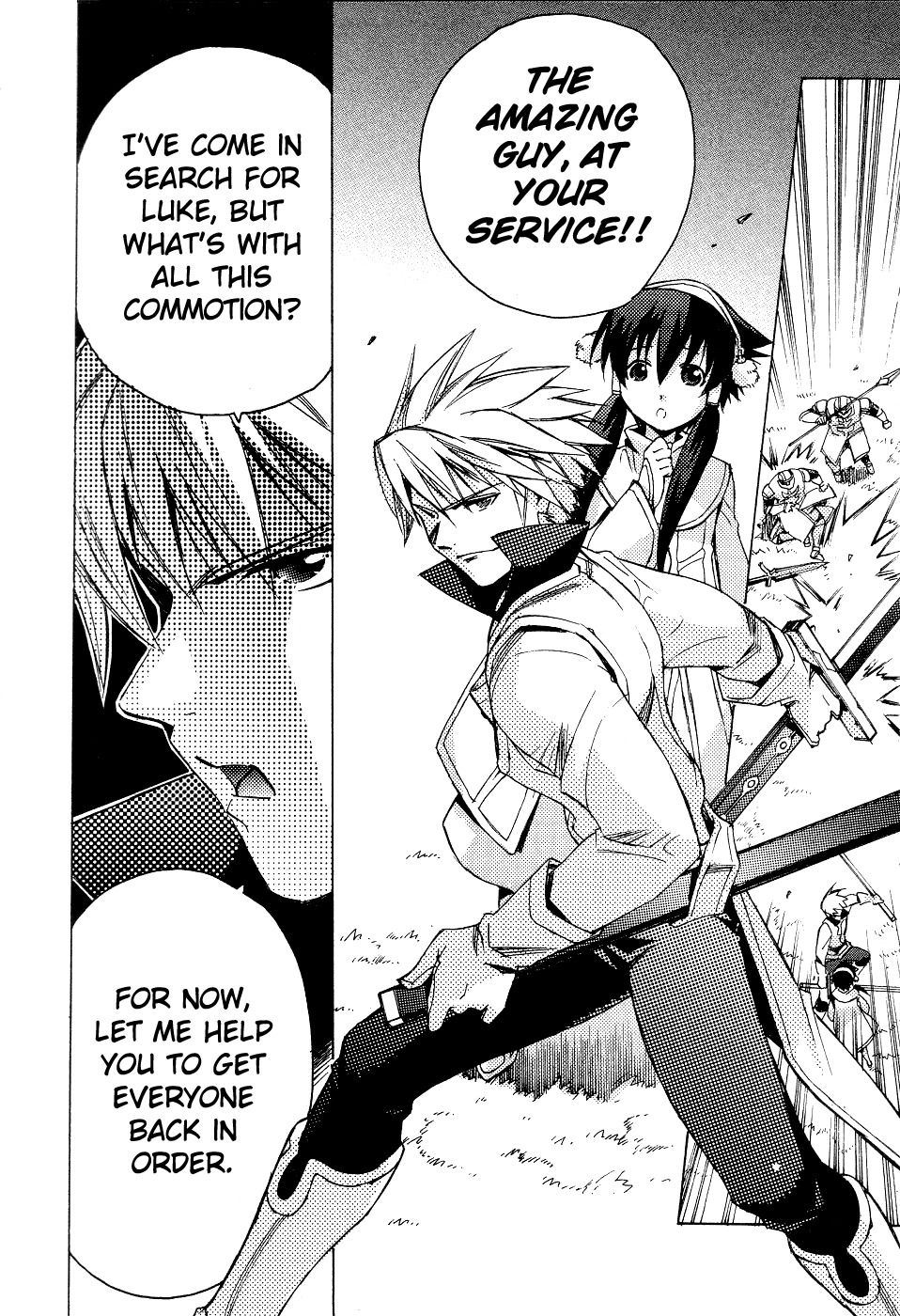 Tales of the Abyss Chapter 6 page 31 - Chapter 6: The One Who Protects; The One Who is Protected