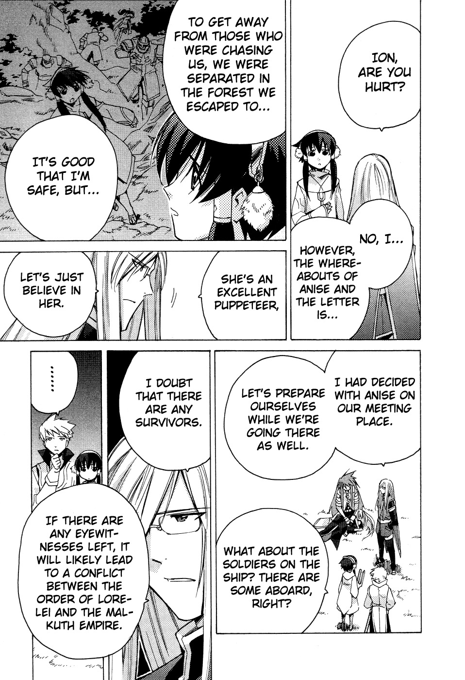 Tales of the Abyss Chapter 6 page 34 - Chapter 6: The One Who Protects; The One Who is Protected