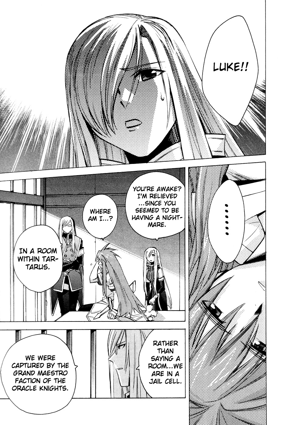 Tales of the Abyss Chapter 6 page 8 - Chapter 6: The One Who Protects; The One Who is Protected