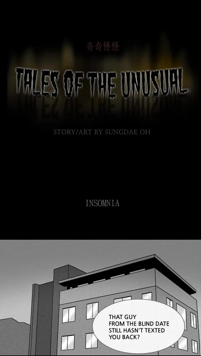 Tales of the unusual Chapter 103 page 1 - Chapter 103: Ep.103: Insomnia