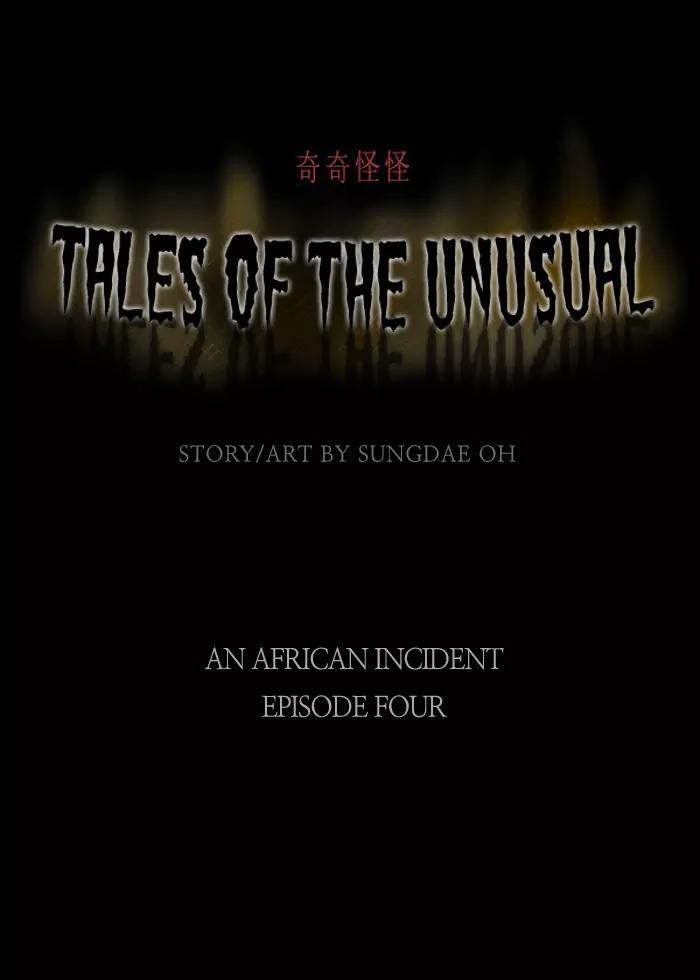 Tales of the unusual Chapter 14 page 1 - Chapter 14: Ep.14: An African Incident - Part 4