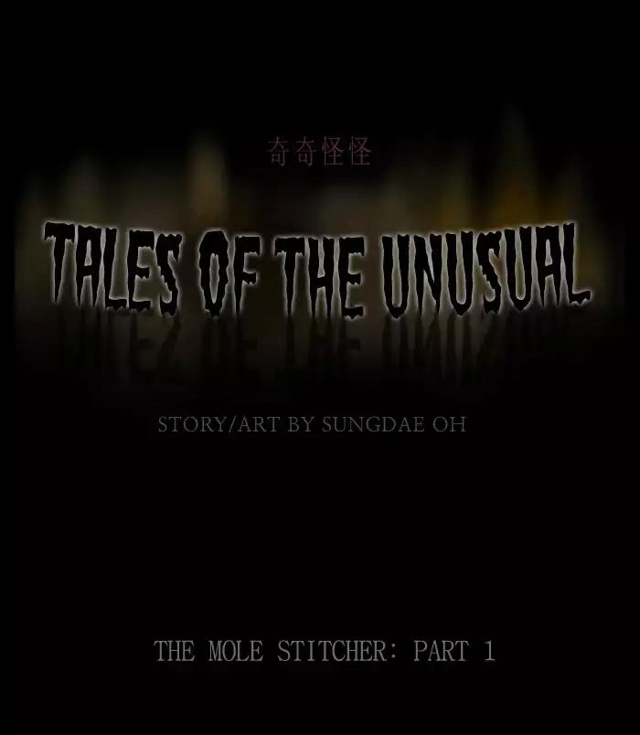 Tales of the unusual Chapter 194 page 1 - Chapter 194: Ep.194: The Mole Stitcher - Part 1