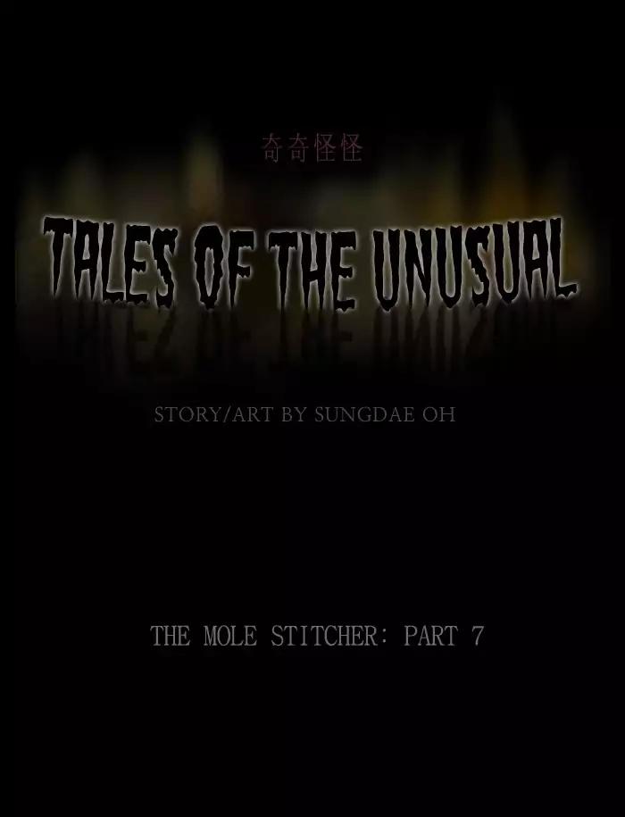 Tales of the unusual Chapter 200 page 1 - Chapter 200: Ep.200: The Mole Stitcher - Part 7