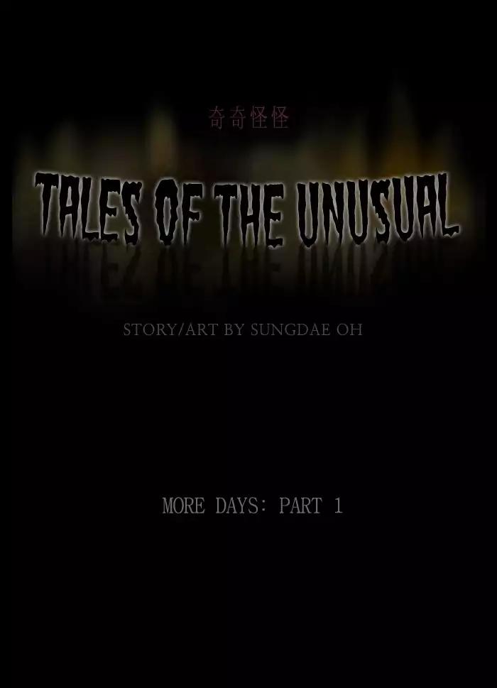 Tales of the unusual Chapter 208 page 1 - Chapter 208: Ep.208: More Days - Part 1