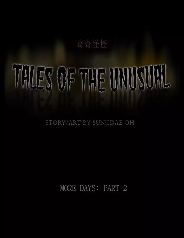 Tales of the unusual Chapter 209 page 1 - Chapter 209: Ep.209: More Days - Part 2