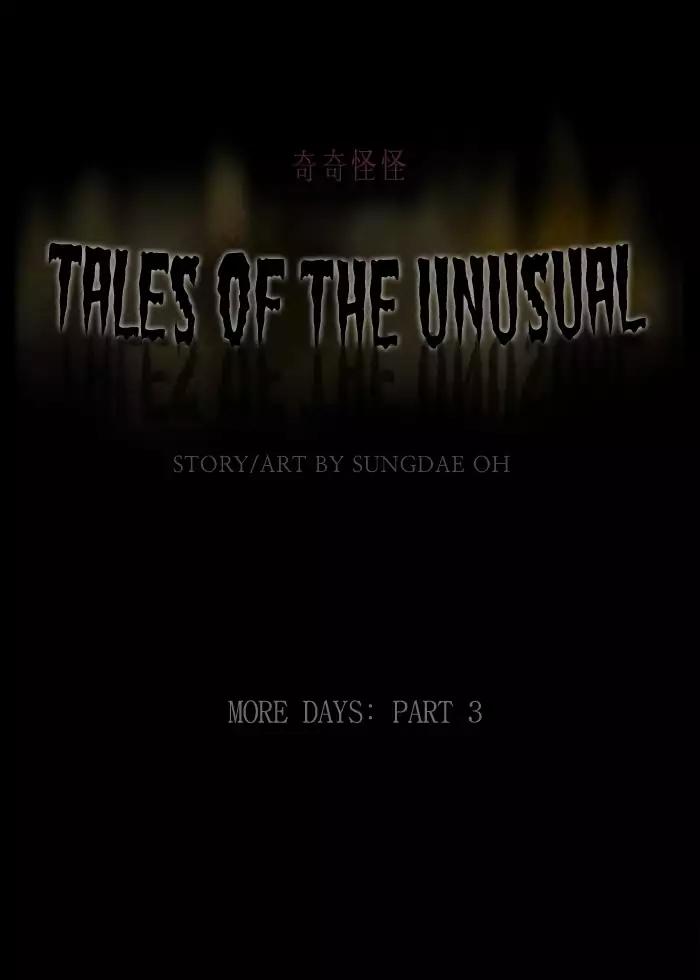 Tales of the unusual Chapter 210 page 1 - Chapter 210: Ep.210: More Days - Part 3