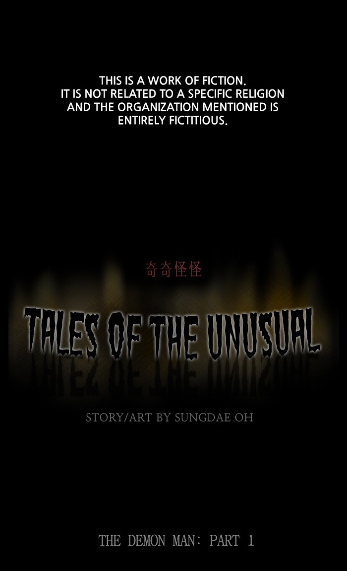 Tales of the unusual Chapter 322 page 1 - Chapter 322: Ep. 322 - The Demon Man - Part 1