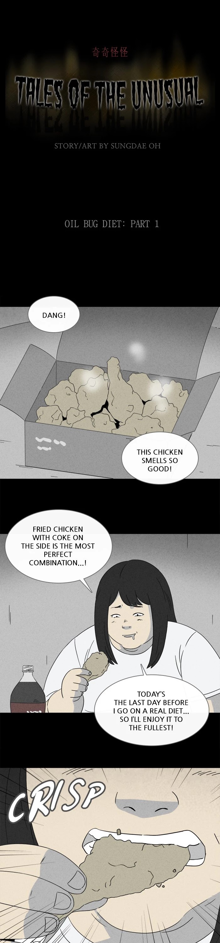 Tales of the unusual Chapter 339 page 1 - Chapter 339: Ep. 339 - Oil Bug Diet - Part 1