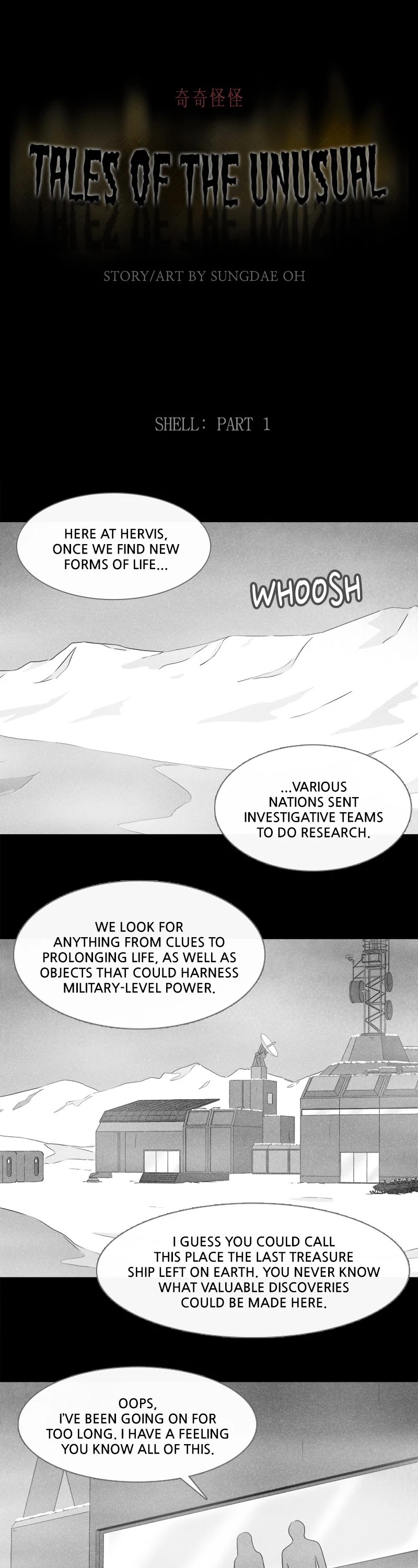 Tales of the unusual Chapter 361 page 1 - Chapter 361: Ep. 361 - Shell - Part 1