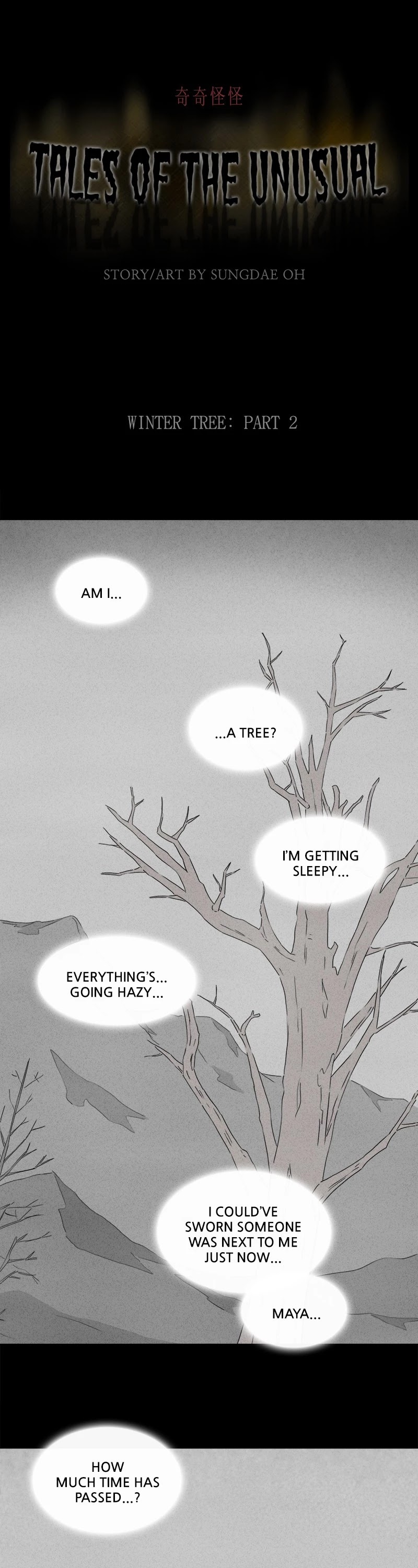 Tales of the unusual Chapter 367 page 1 - Chapter 367: Ep. 367 - Winter Tree - Part 2