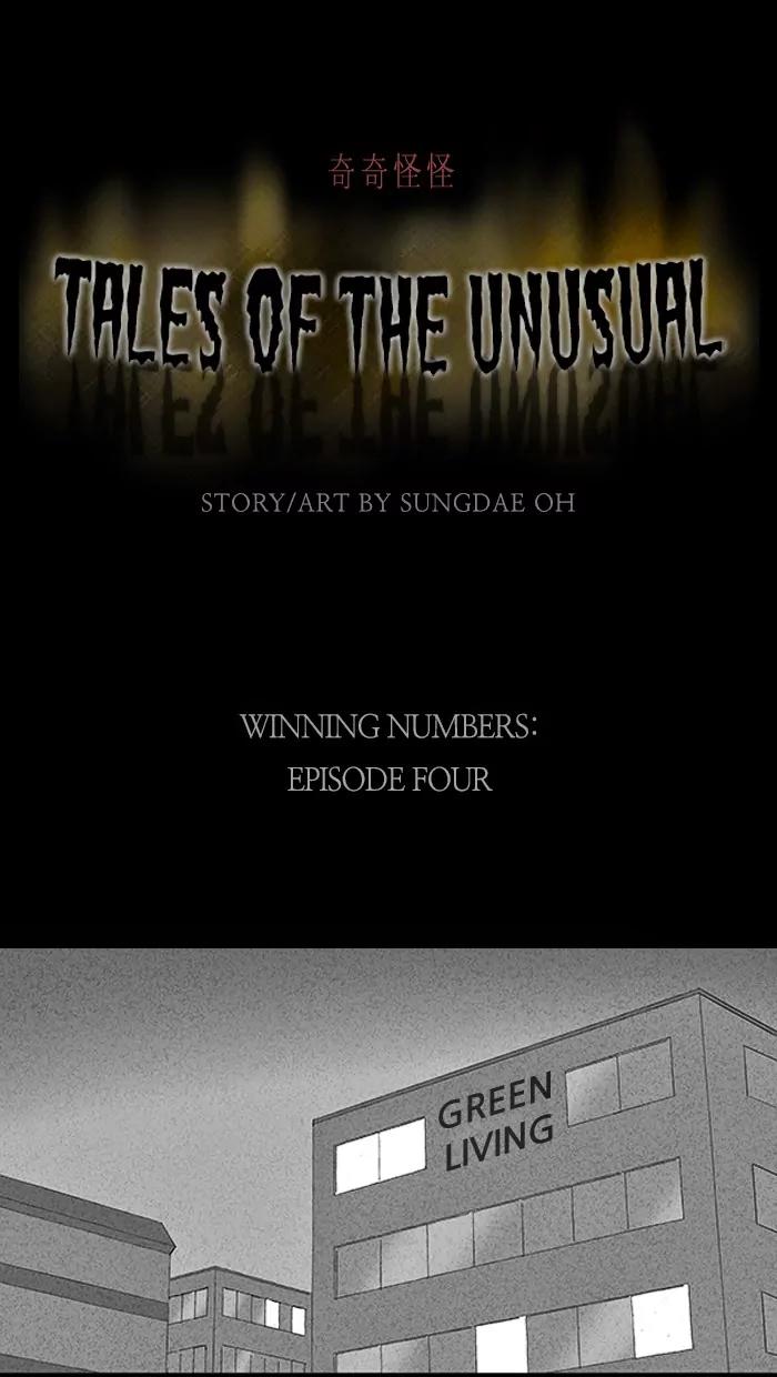 Tales of the unusual Chapter 46 page 1 - Chapter 46: Ep.46: Winning Numbers - Part 4