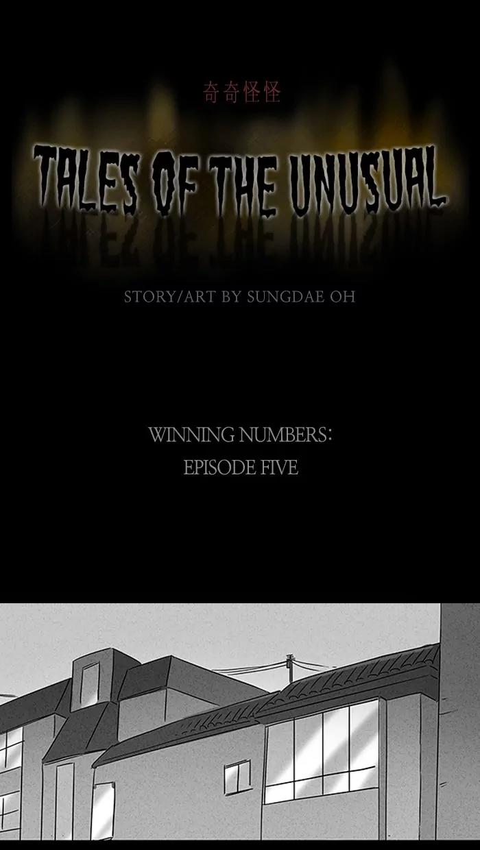 Tales of the unusual Chapter 47 page 1 - Chapter 47: Ep.47: Winning Numbers - Part 5