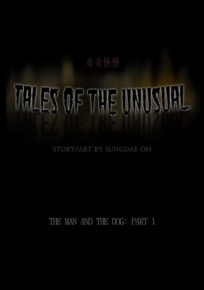 Tales of the unusual Chapter 81 page 1 - Chapter 81: Ep.81: The Man and the Dog - Part 1