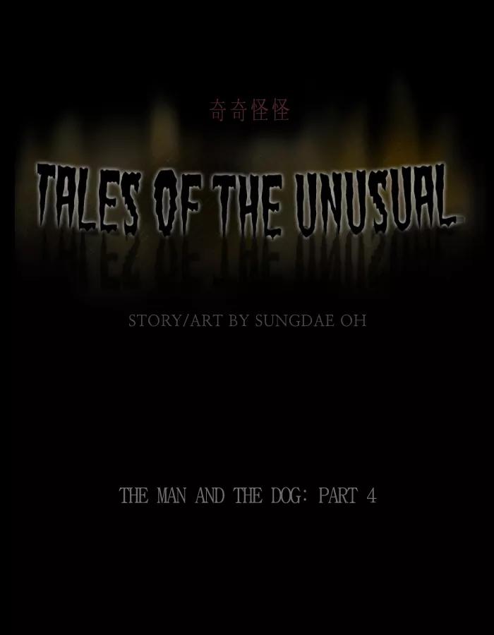 Tales of the unusual Chapter 84 page 1 - Chapter 84: Ep.84: The Man and the Dog - Part 4